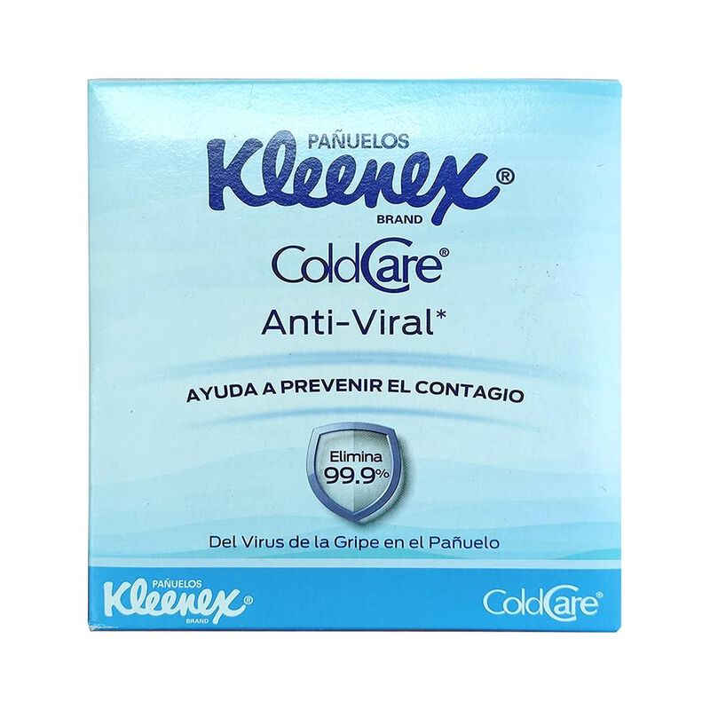 Pa&ntilde;uelos Kleenex Anti-viral 80 Pzs image number null