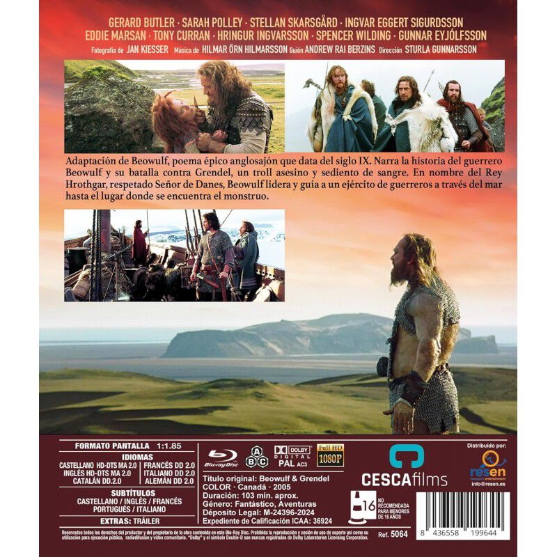 Beowulf & Grendel [blu-ray] (2005) image number null