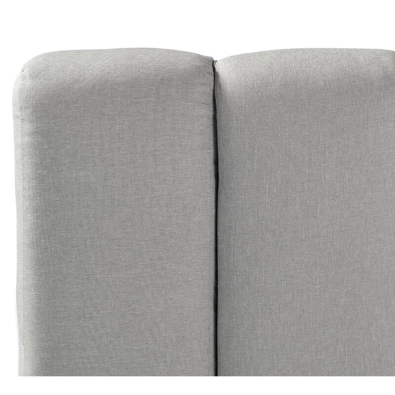 Cabecera King Size Dicasa Kami Gris Claro image number null
