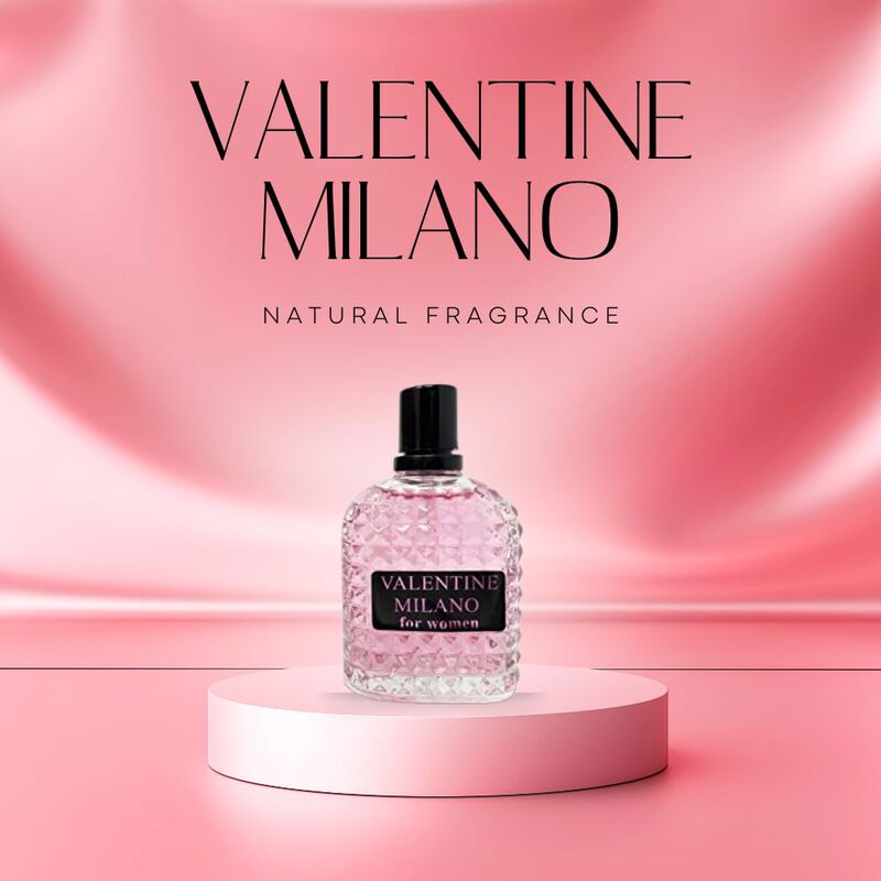 Perfume Valentine Milano Para Mujer, 100 Ml, Pe... image number null