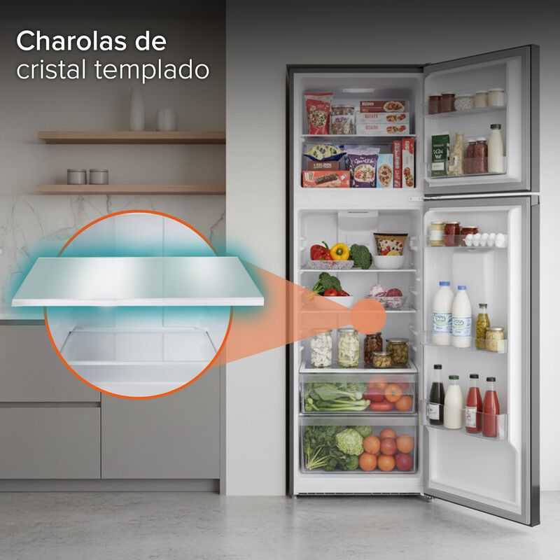 Refrigerador 9 Pies  Top Mount 247 L White West... image number null
