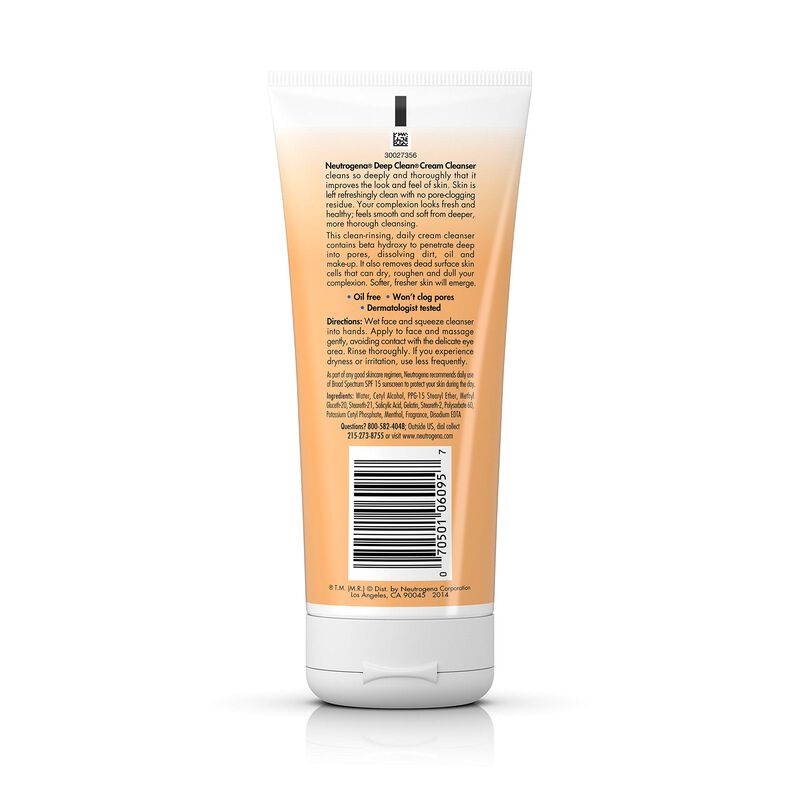 Crema Limpiadora Facial Neutrogena Deep Clean 2... image number null