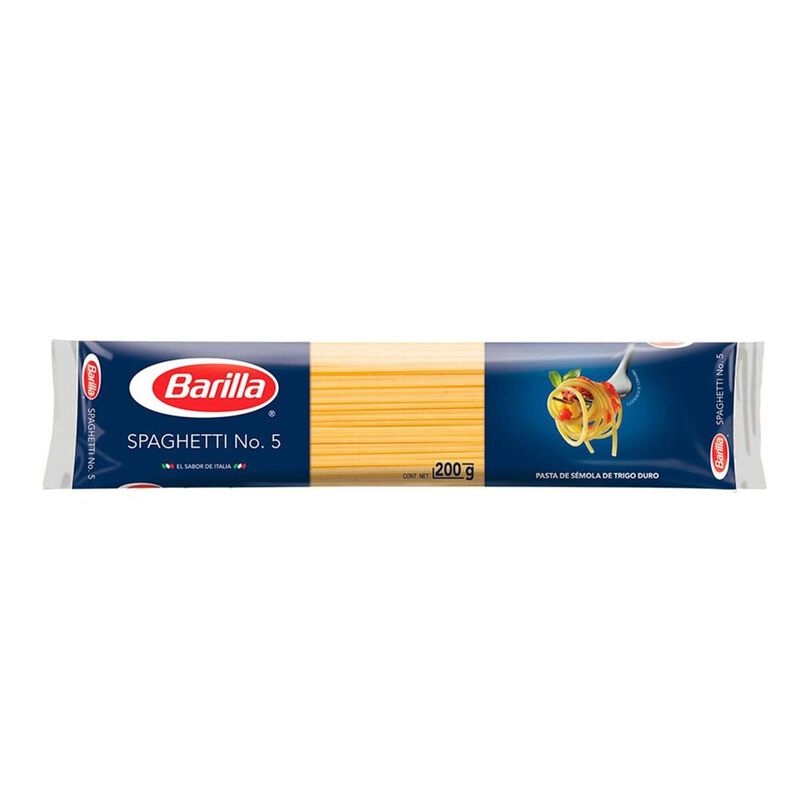 PASTASPAGHETTI No 5 BARILLA200GR image number null