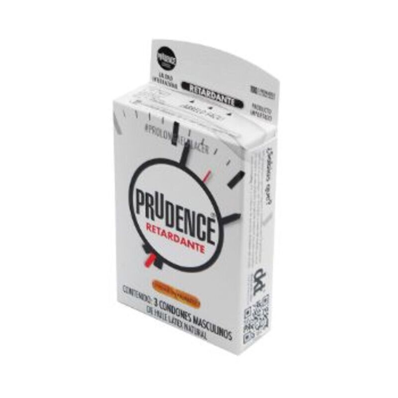 PRESERVATIVO RETARDANTE PRUDENCE 3 PZA image number null