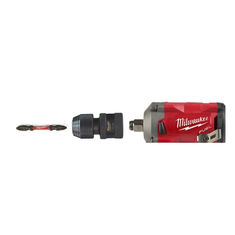Adaptador Shockwave&trade; De Cuadrado De 1/2" A Hexa... image number null