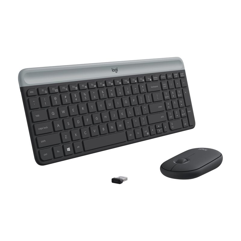 Combo De Teclado Y Rat&oacute;n Logitech Mk470 Slim Wi... image number null
