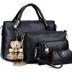 Juego 4 Piezas Bolsos Hombro Cuero Sint&eacute;tico