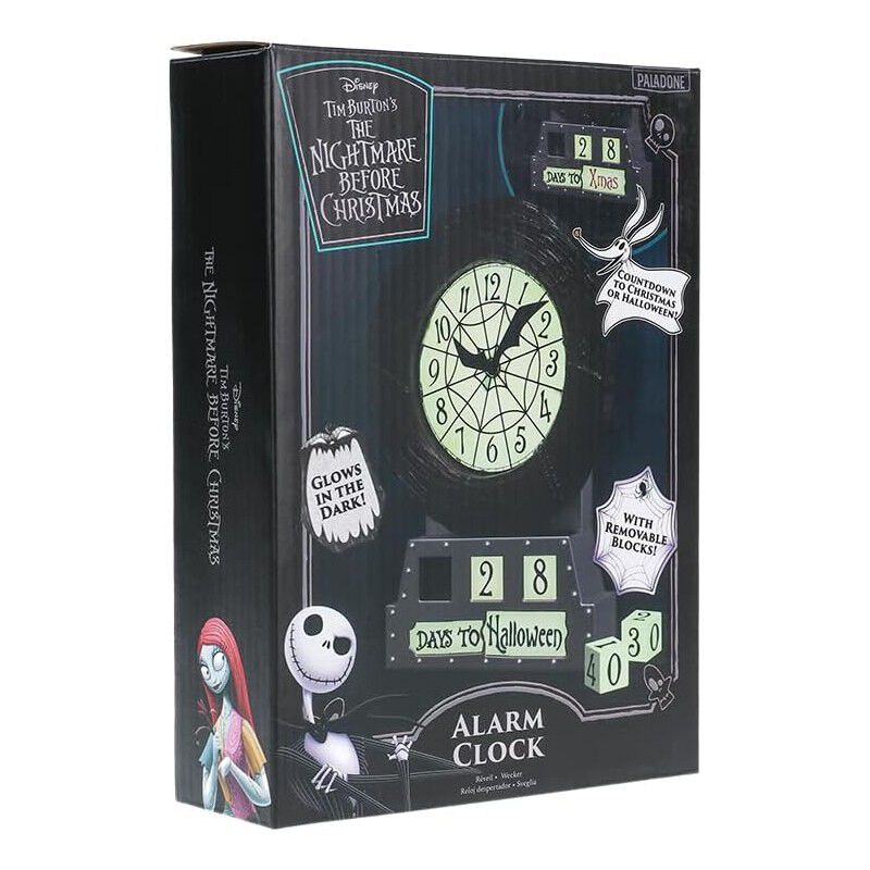 Reloj Despertador Pesadilla Antes de Navidad Br... image number null