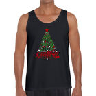 Tank Top Word Art Para Hombre - Have Yourself A Merry Little Christmas - Negro
