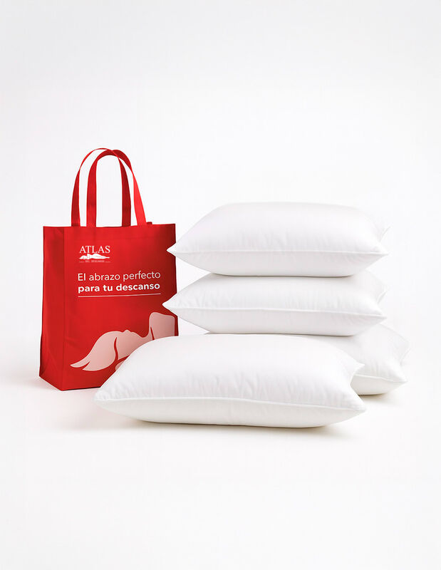 Pack 2 Almohadas Estándar + 2 King Size  Soport... image number null