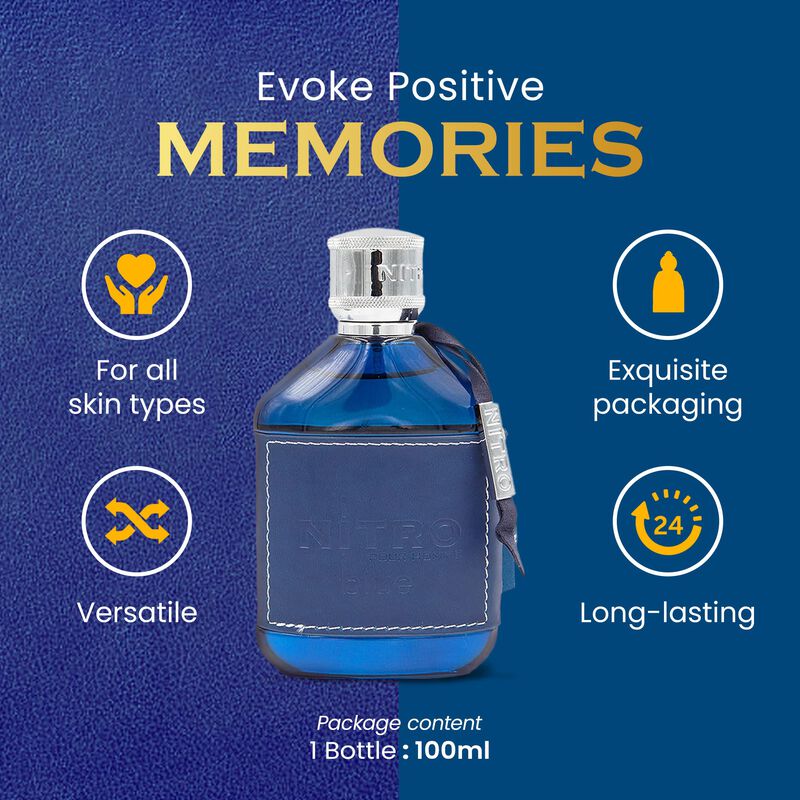 Perfume Dumont Nitro Blue Eau De Parfum 100 Ml ... image number null