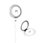 Base Cargador Mybat Mag Dockit 360 Blanco Inalambrico 15w Con Soporte
