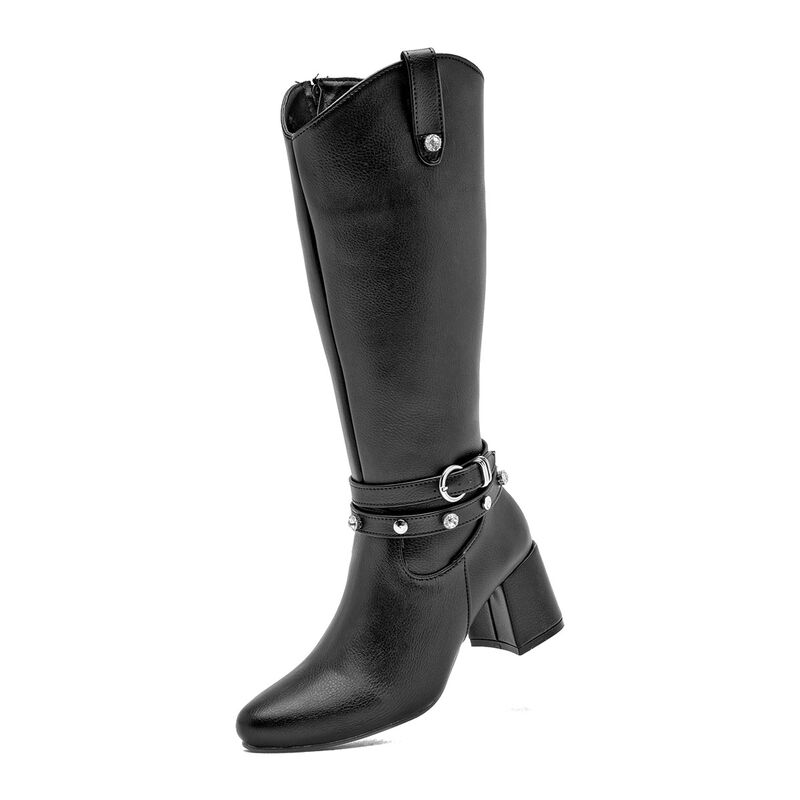 Ivannep Bota Negra Para Mujer 147924ce image number null
