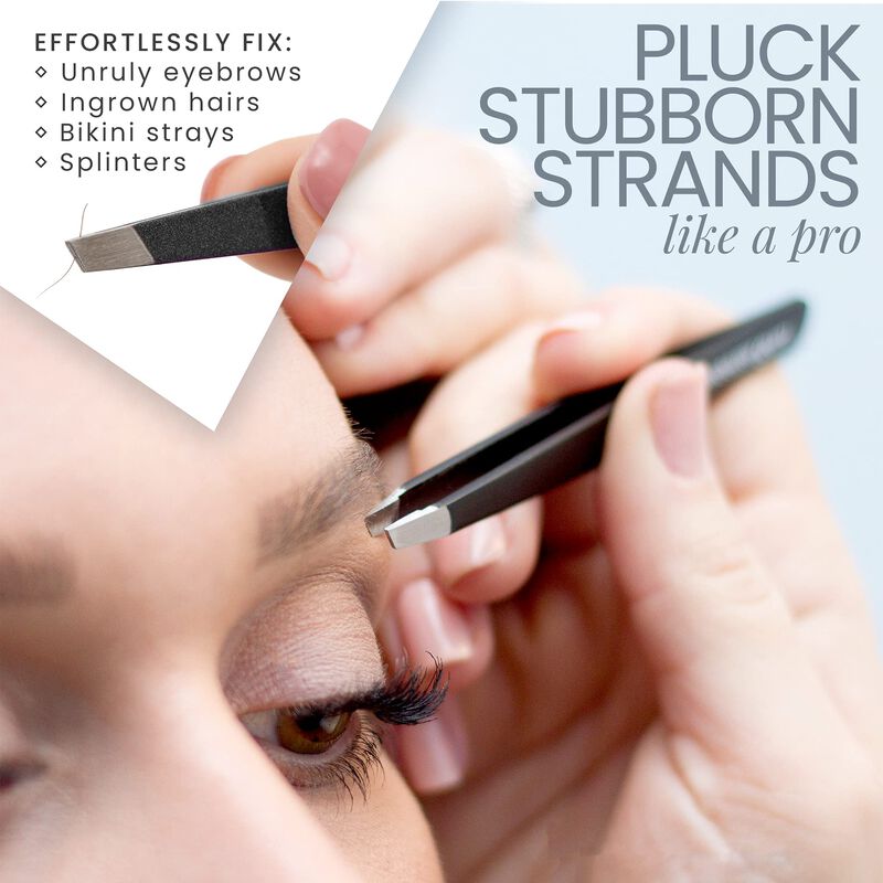 Pinzas Para Cabello Encarnado Tweezer Guru, Pun... image number null