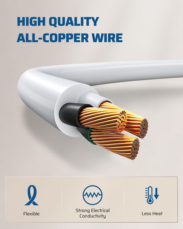 Cable De Extensi&oacute;n Dewenwils, 6 Pies, 16 Awg, S... image number null