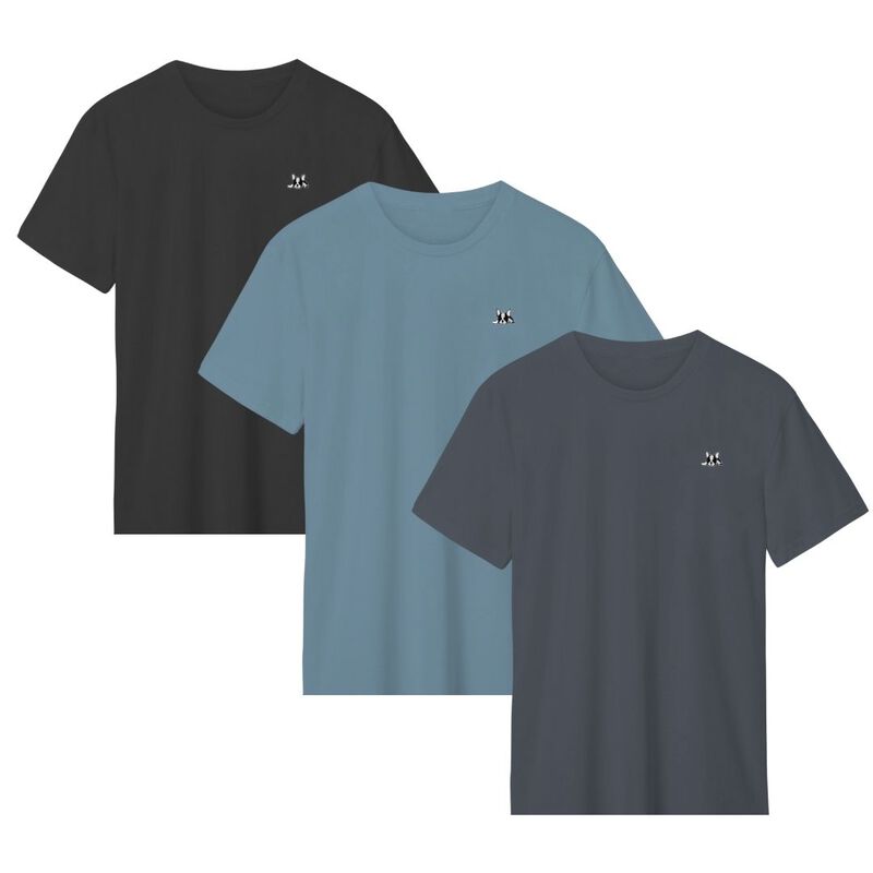 Set de 3 playeras Bark and Hide Playera Para Ho... image number null