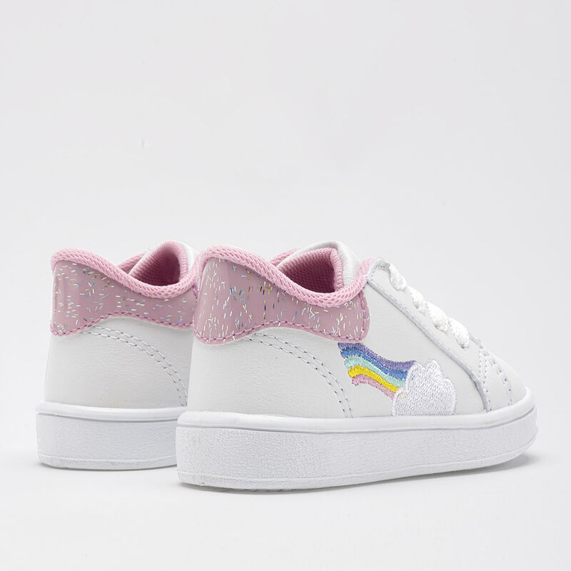 Kids Vane Tenis Para Preescolar Ni&ntilde;a Blanco Ros... image number null