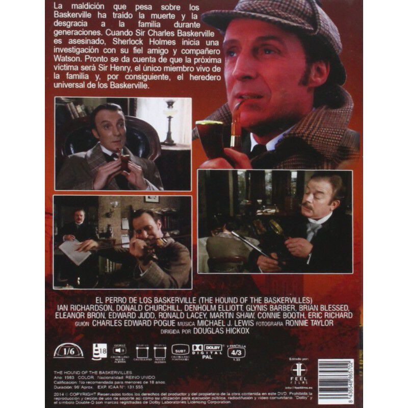 El Perro De Los Baskerville [dvd] (1983) The Ho... image number null
