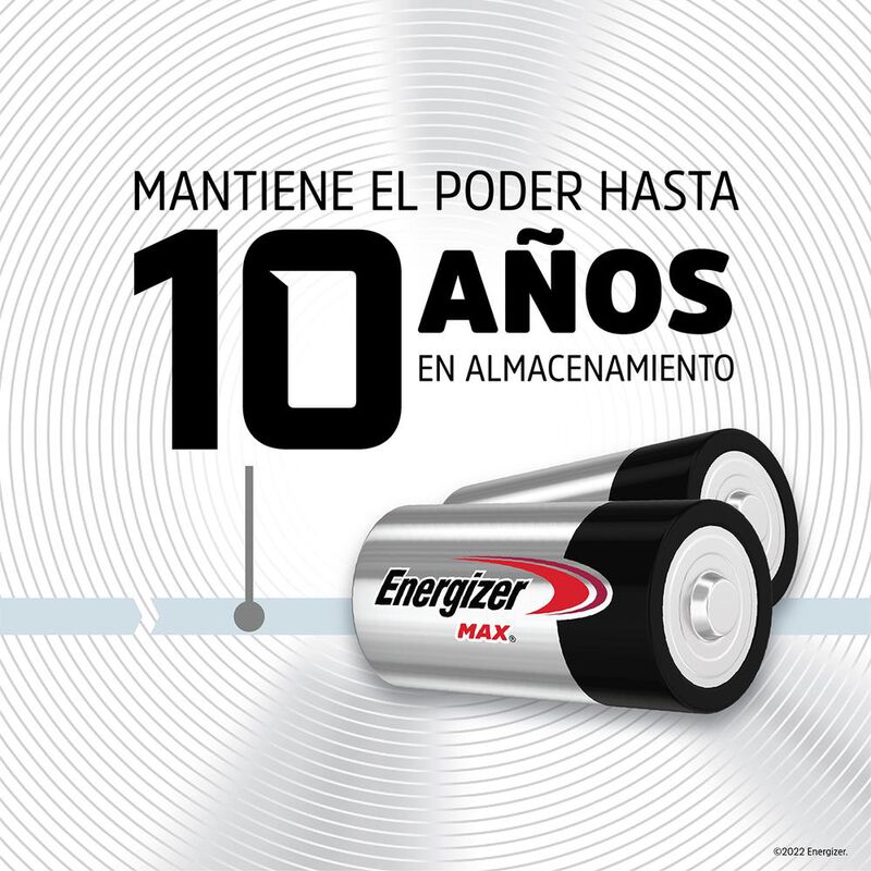 Pila Energizer Max Alcalina C Con 2 E93 Gorda C... image number null