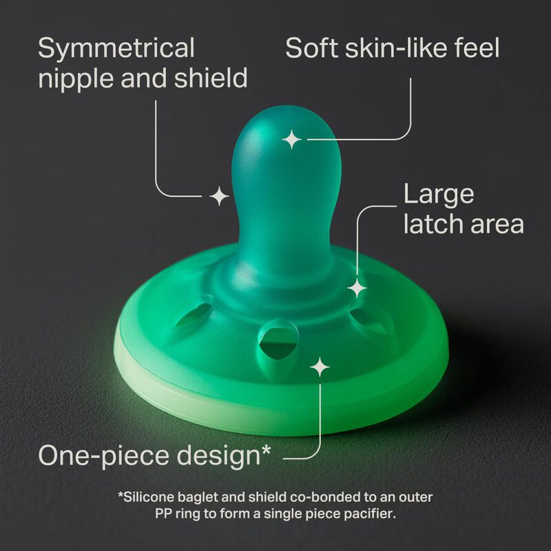 Chupete Tommee Tippee Breast-like Night De 6 A ... image number null