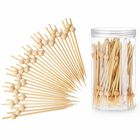 Palillos de C&oacute;ctel Patelai 120 Uds, Madera con Cuentas (12 cm)