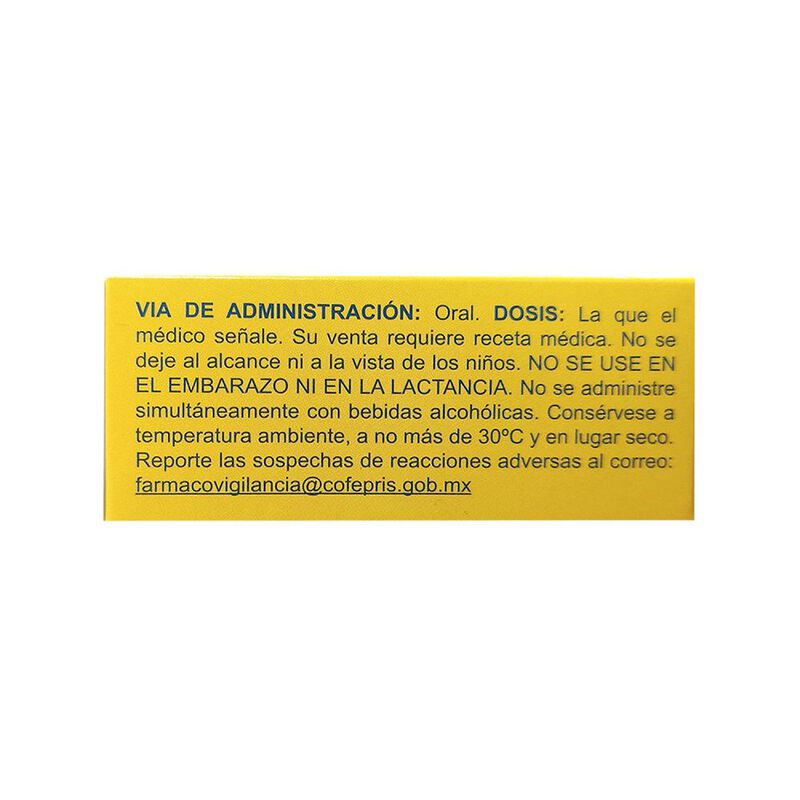Messeldazol 500 Mg 30 Tableta(s) image number null