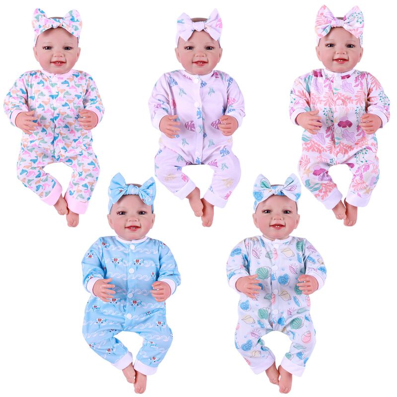 Set De Ropa Para Mu&ntilde;ecas Reborn Babeside Para M... image number null