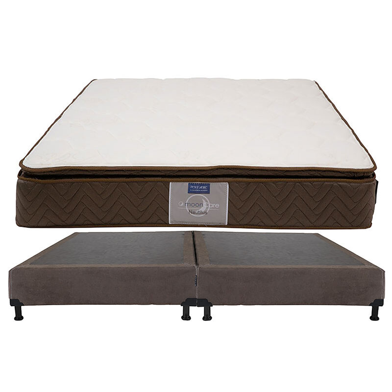 Colch&oacute;n King Size Restonic Nautilus+S&aacute;banas Dic... image number null