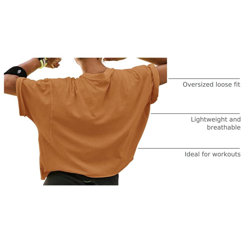 Camiseta Hugoome Camel Manga Corta Entrenamient... image number null