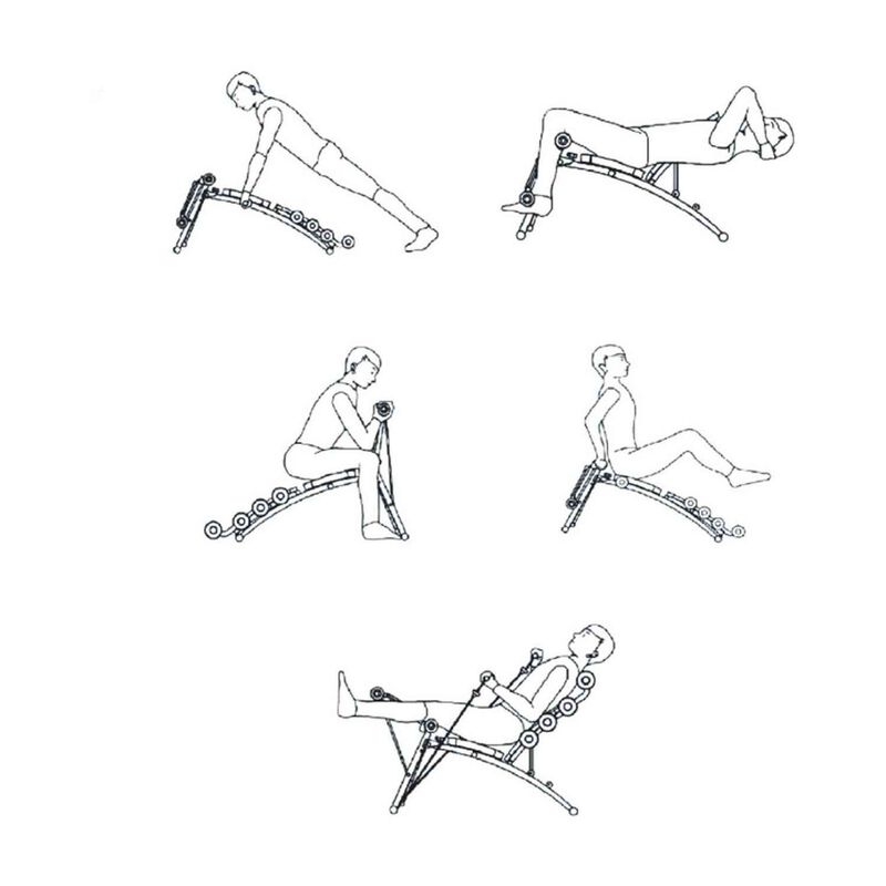 Aparato Multifuncional Abs Fortalece 6 en 1 Ban... image number null