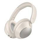 Aud&iacute;fonos Bluetooth con cancelaci&oacute;n de ruido y bater&iacute;a de hasta 35 h Blancos