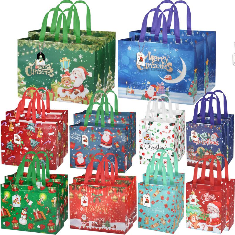 Bolsas De Regalo Navide&ntilde;as Borkinha Pack De 20 ... image number null