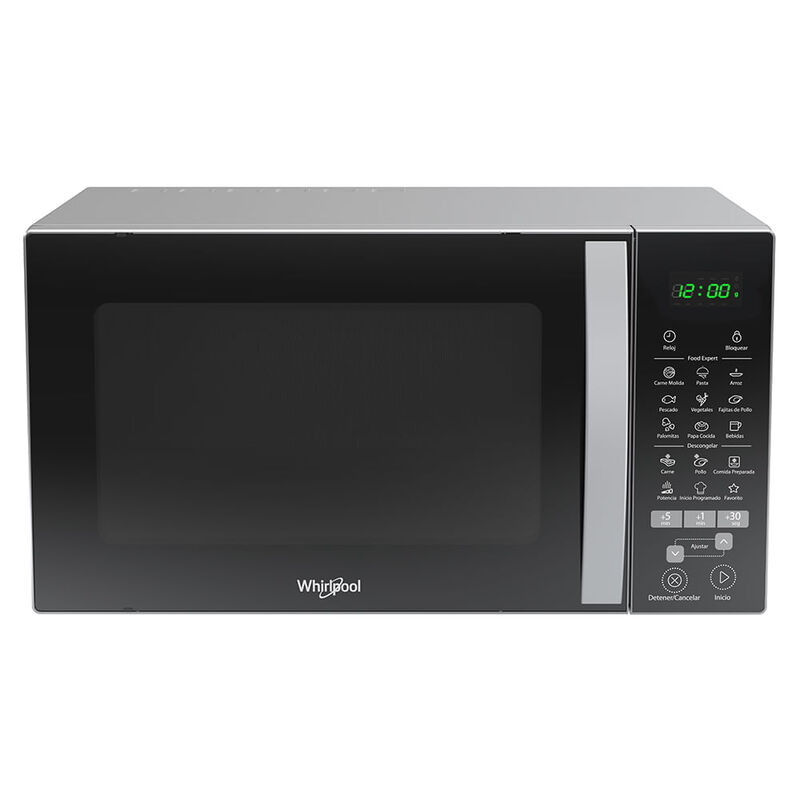 Microondas Whirlpool Wm1211db 1.1 P&sup3; Silver Bla... image number null