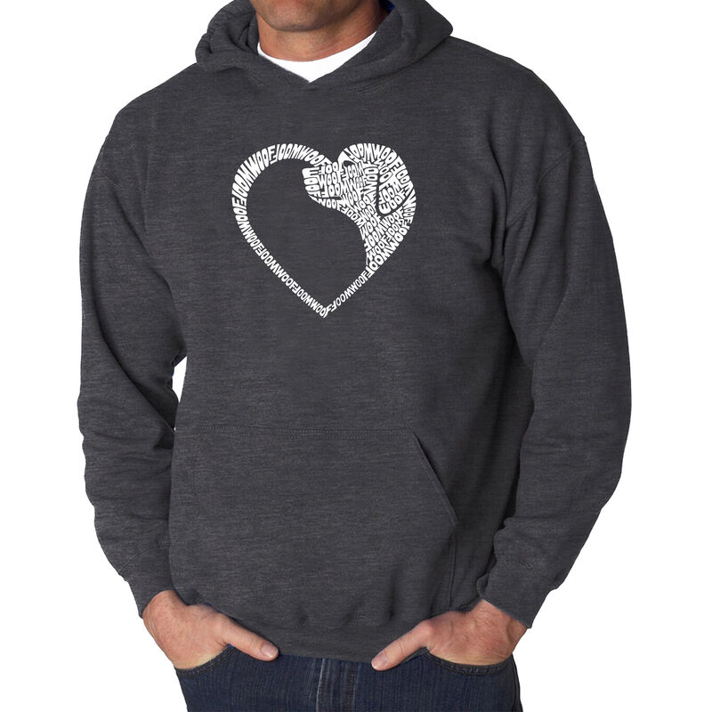 Sudadera Con Capucha Word Art Para Hombre - Cor... image number null