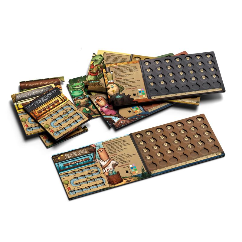 Juego De Mesa Allplay River Valley Glassworks D... image number null