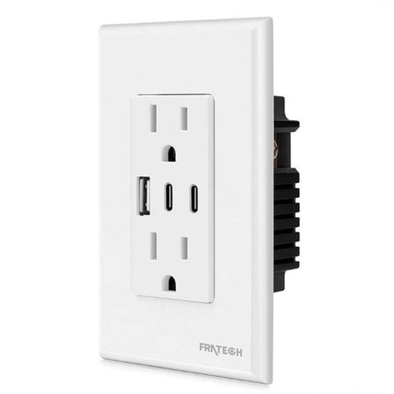 Contacto Duplex Fratech Enchufe con 2 Tomas de ... image number null