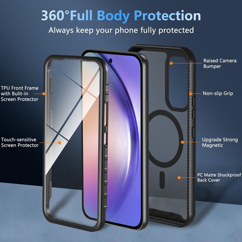 Funda Hensinple para Samsung A54 360&deg; con Prote... image number null
