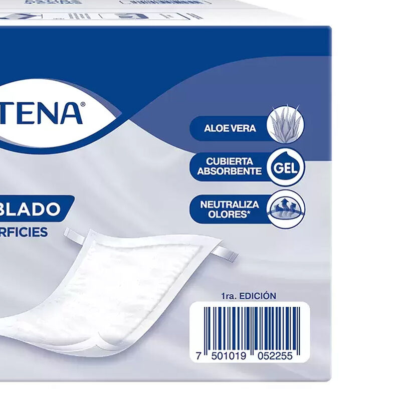 Pa&ntilde;al Predoblado Tena Protector De Cama 40pz image number null