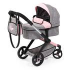 Cochecito Para Mu&ntilde;ecas Bayer Design Xeo Butterfly, Gris Y Rosa, 52 Cm, 3 O M&aacute;s