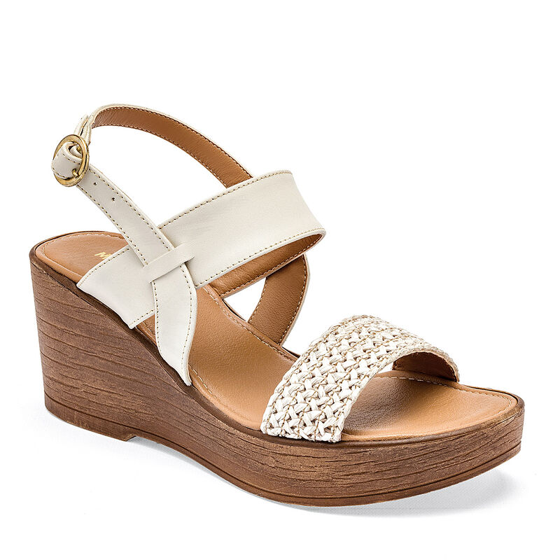 Moramora sandalia cu&ntilde;a para mujer latte cod 140... image number null