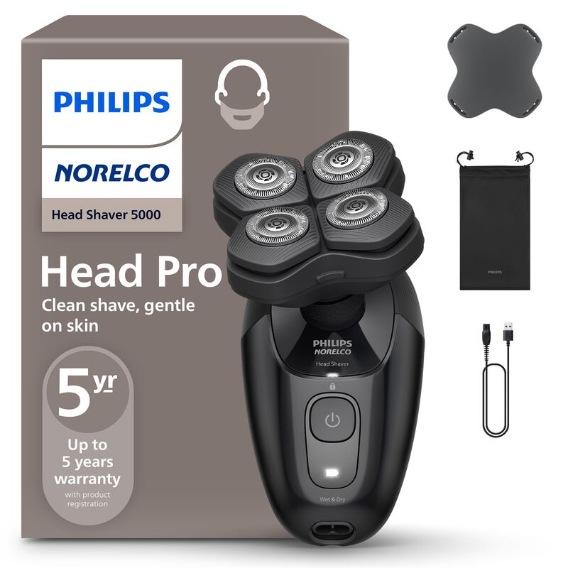 Afeitadora El&eacute;ctrica Norelco Head Shaver Pro 50... image number null