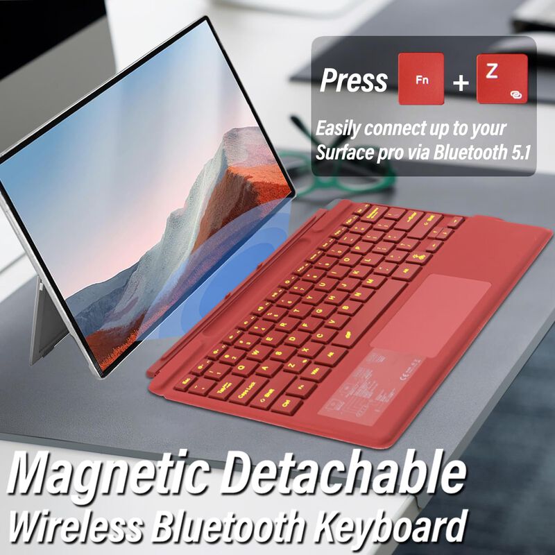 Teclado Wineecy Para Surface Pro 11/10/9/8/x In... image number null