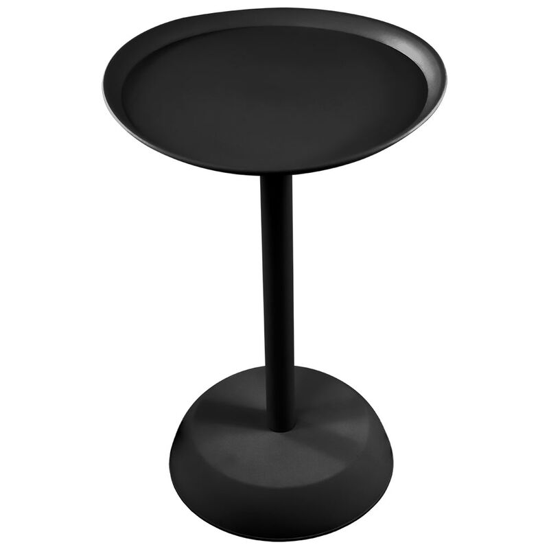 Mesa Auxiliar Redonda Tulip&aacute;n - Color Negra image number null