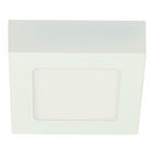 Lampara Sobreponer Techo Blanco 9w Luz Blanca Neutra Ptlled-