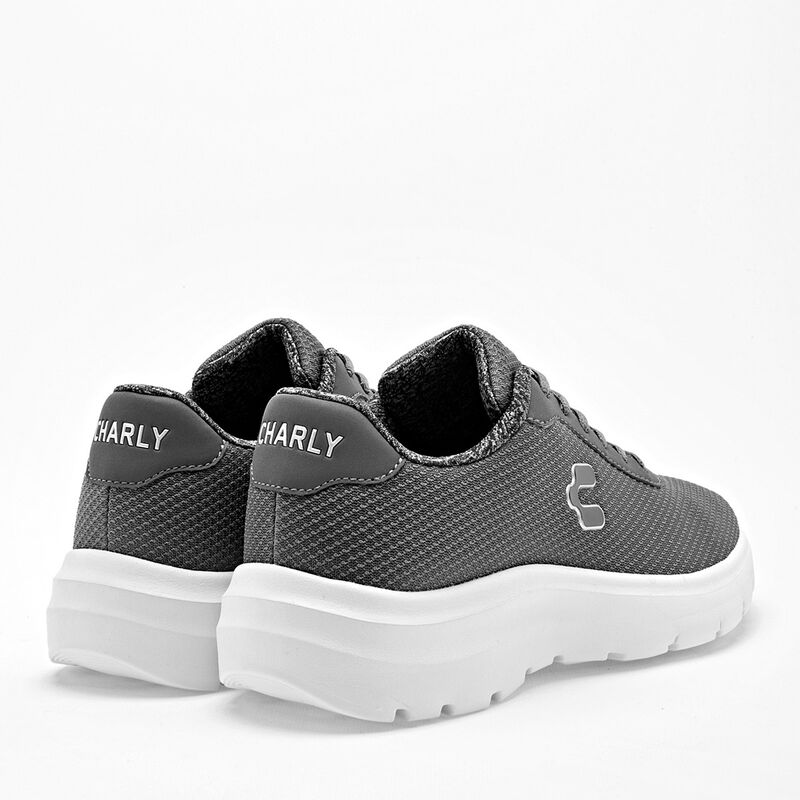 Charly Tenis deportivo para hombre gris, runnin... image number null