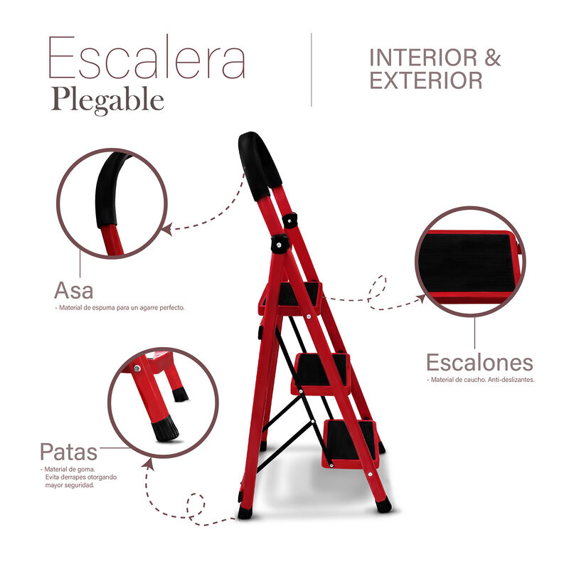 Escalera Plegable Tipo Tijera image number null