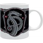 Taza Silver Dragon La Casa Del Drag&oacute;n Juego De Tronos Cer&aacute;mica 320 mls