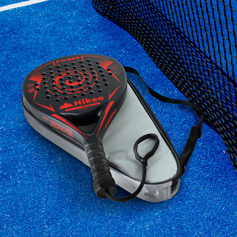 Pala de Padel con 3 Pelotas Funda Grip Raqueta ... image number null