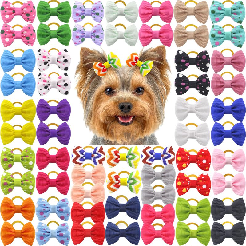 Lazos Para Perro Babymatch 4 cm 60 piezas &ndash; Var... image number null
