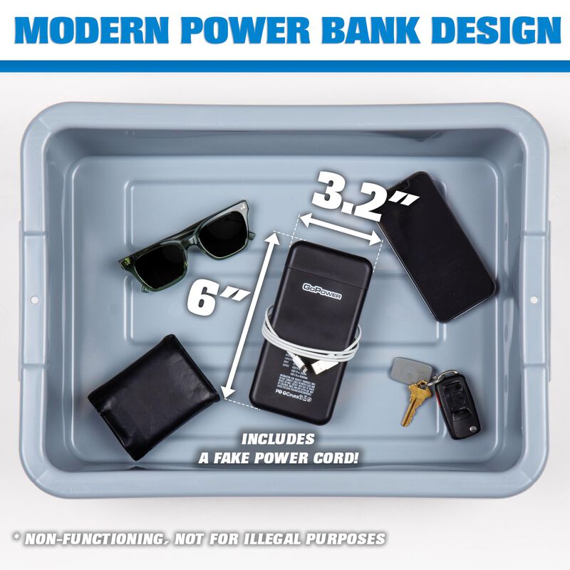 Flask Gopong Power Bank, 240 Ml, Alcohol Oculto... image number null